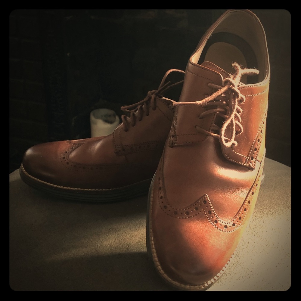 Cole Haan Shortwing 9.5 (Woodbury Leather / Java)